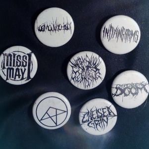 Death Metal Bands Buttons